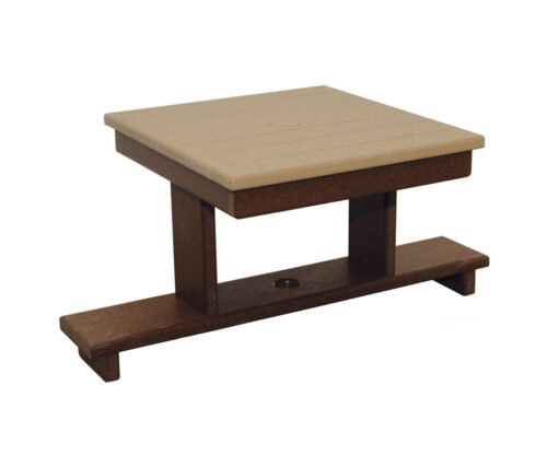 Polywood Gliding Settee Table