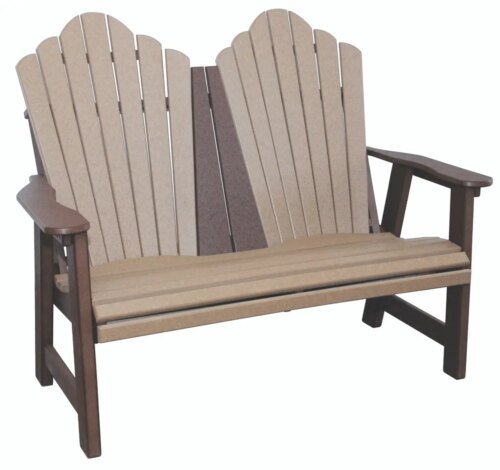 Polywood Snuggle Garden Bench