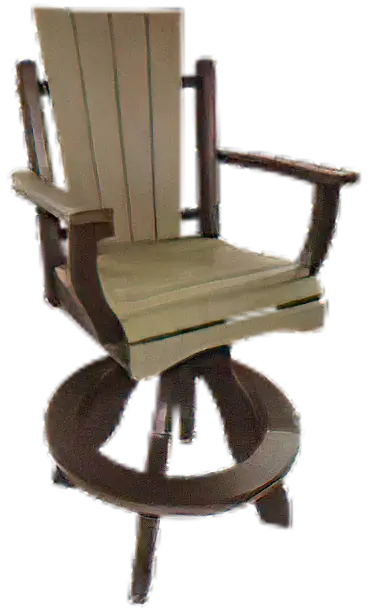 Daisy Square Swivel Bar Chair