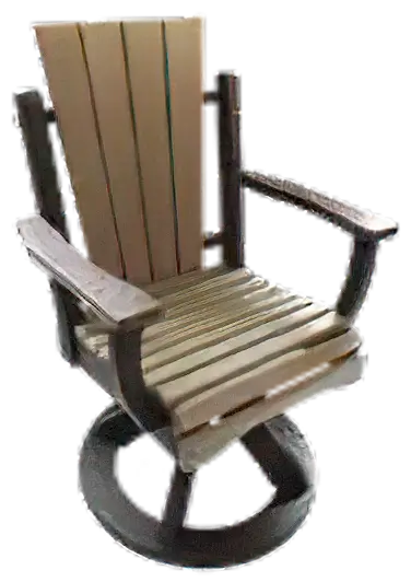 Daisy Square Swivel Dining Chair