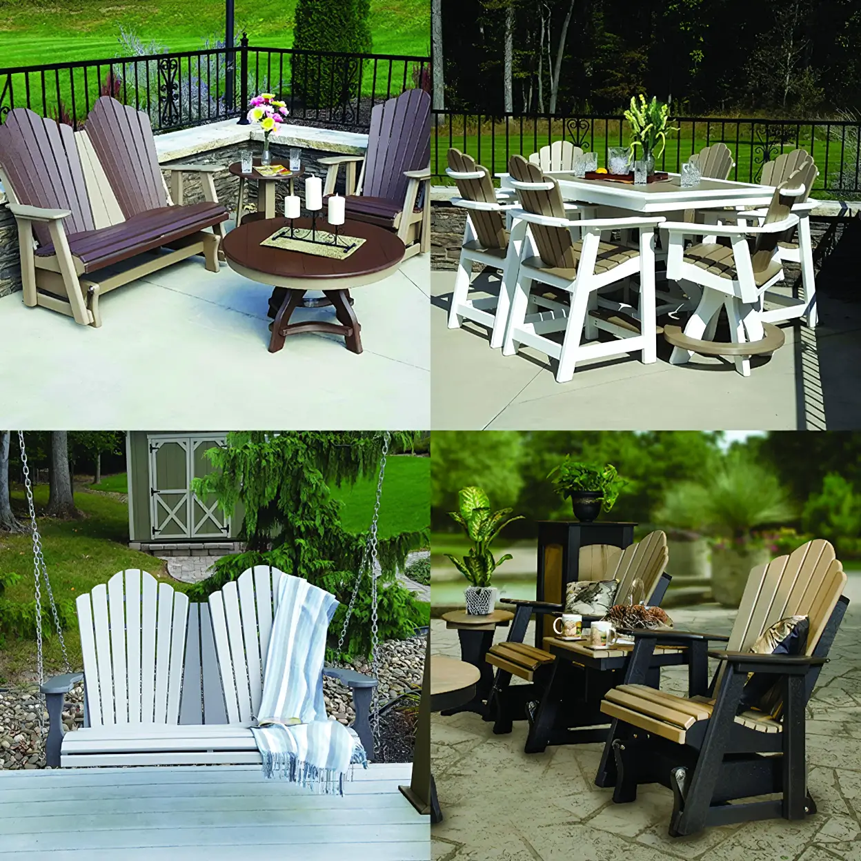 Outdoor Seating Styles with Best Polywood Furniture